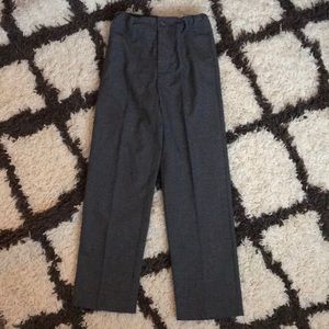 Boys Gray Dress Pants